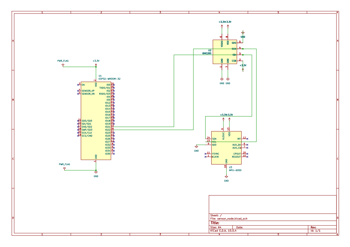 ESP32 embedded sensor node